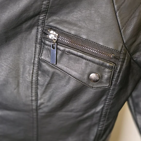Apt. 9 Black Leather Jacket - Picture 2 of 11